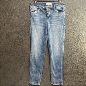 Vervet Denim Straight Leg‎ Women's Casual Light Blue Jeans Pants Size 25